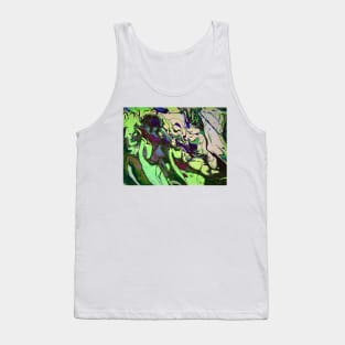 Liquid Dream (Green) Tank Top